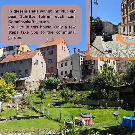 Urlaubsmagie - Ferienwohnung Uhunest - Gemeinschaftsgarten Mit Pool & Sauna Apartment Sebnitz